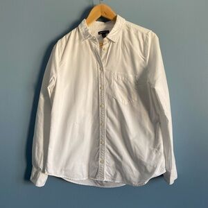 J. crew Mercantile Classic White Shirt